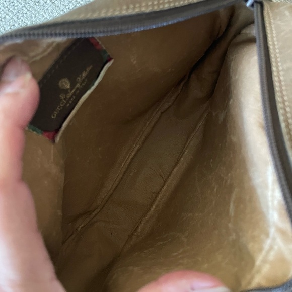 Vintage Authentic Gucci GG Supreme Web Sherry Line Clutch - Picture 3 of 5